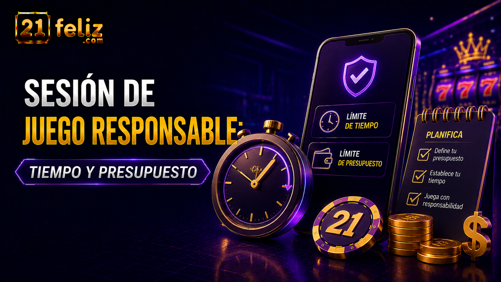 Imagen editorial sobre sesión de juego responsable para usuarios adultos en México.