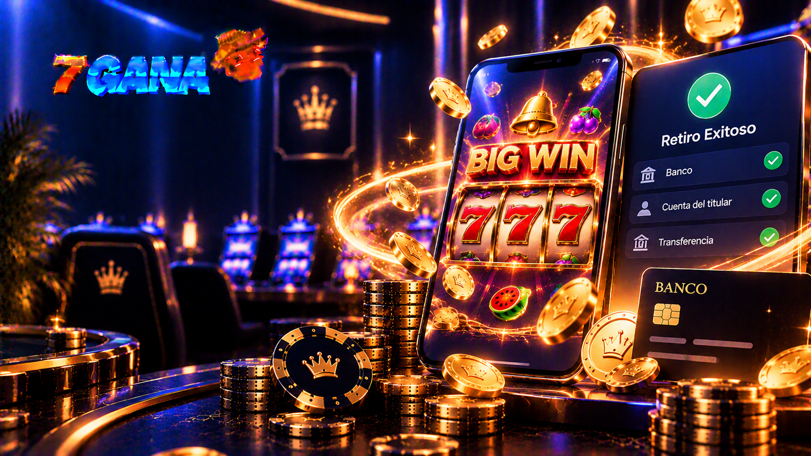 Explicación visual de titular de cuenta para retiro de casino con elementos del mecanismo, proceso o control descrito en la.