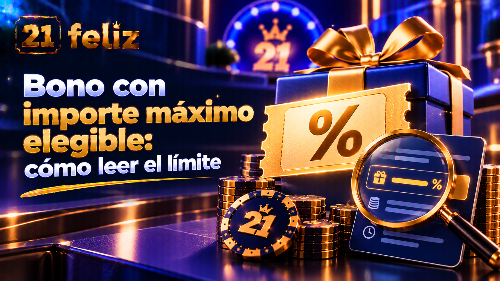 Guía visual sobre importe máximo elegible de un bono con reglas y precauciones explicadas para usuarios adultos de casino online en México.