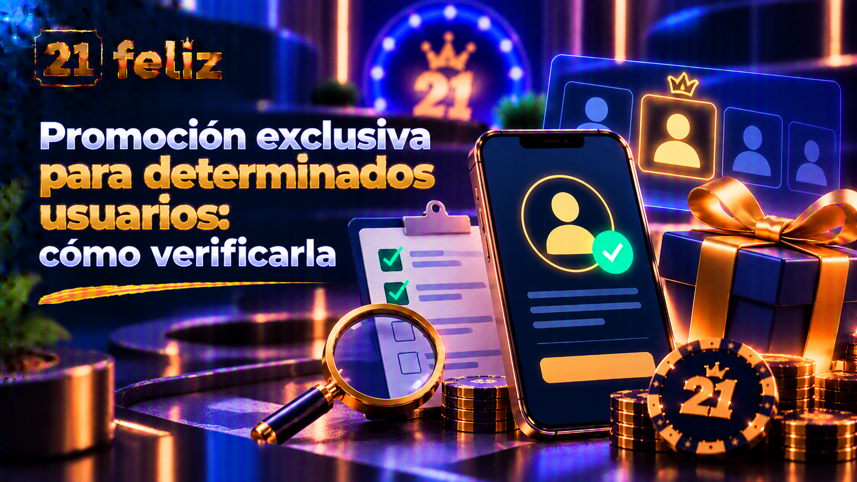 Guía visual sobre usuarios elegibles para una promoción con reglas y precauciones explicadas para usuarios adultos de casino online en México.